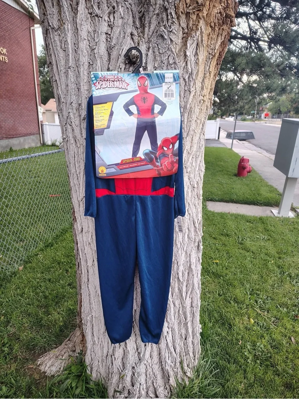 Marvel Spider-Man Kids Costume in Blue and Red